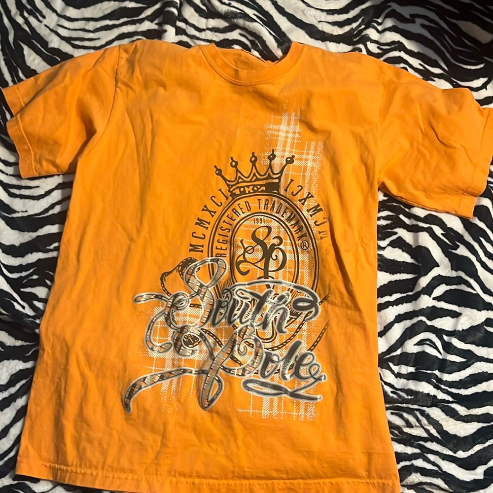 orange south pole shirt